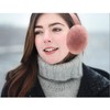 SUGSHYN Earmuffs for Women Girls Soft Ski Accessories Foldable Plush