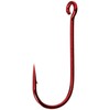(Size 4/0, Red) - Gamakatsu Siwash Hook Nickel& Red Size