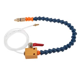 CLAHJQX Mist Coolant Lubrication Spray System for CNC Lathe Milling Drill Machine with 400 mm Cooling Tube Air Pipe, Premium Metal Cutting Engraving Cooling Sprayer Machine