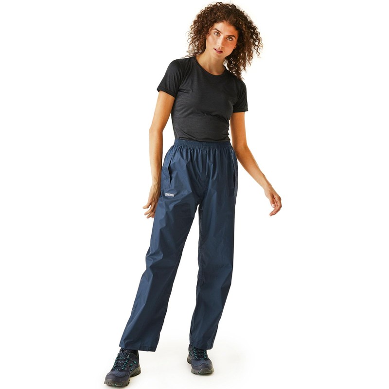 Regatta Pack It' Pantaloni per Camminate Impermeabili Traspiranti Ripiegabili Cuciture