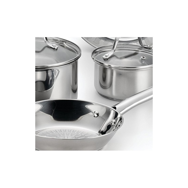 T-fal E76005 Performa Stainless Steel Dishwasher Safe Oven Safe Fry