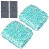COWANIEE 4 Pcs Car Wash Mitt Set, Plush Microfibre Wash
