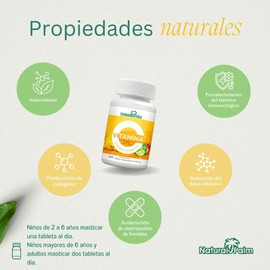 Vitamina C 500mg, Tabletas Masticables, 60 Tabletas, Suplemento Alimenticio para 30/60 Usos