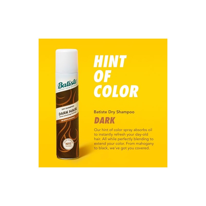Batiste Dry Shampoo Dark 162g/5.71 oz.