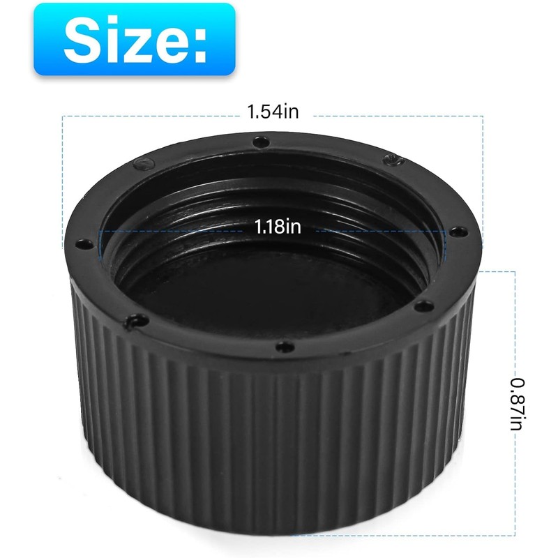 4Pcs Pool Sand Filter Drain Cap, Replacement Filter Drain Cap