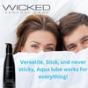 Wicked Sensual Care Aqua Waterbased, Black, 250 ml