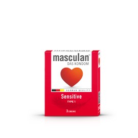 masculan® Das Kondom - SENSITIVE 3 Stück