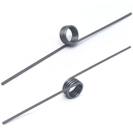 Tiny Spring Steel Torsion Spring,180 Degree Springs,Mechanical Small Torsion Spring,Compression Spring,1.2mm Wire Dia x 10mm OD x4 Coils,5pcs