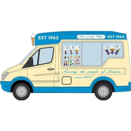 Oxford Diecast WM007 Whitby Mondial Ice Cream Piccadilly Whip