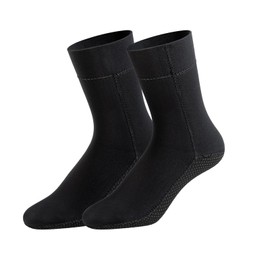 YDQUANI Neoprene Socks 3 mm Wetsuit Socks Thermal Anti-Slip Wetsuit Boots Cold Water Swimming Socks Diving Socks for Women Men Open Water Swimming Surfing Kayaking Paddleboarding