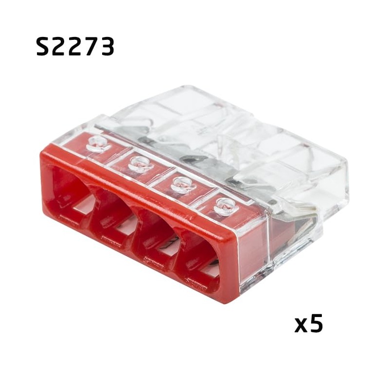 WAGO Connecting Terminal Set - 100 Clamps (Series 221 &