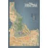 Idaho State Parks & Federal Lands Map 24x36 Poster (Tan