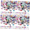 Housoutil 1200pcs Flatback Rhinestones for Nail Art Decorative Gems for