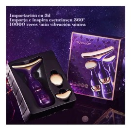 Masajeador Facial Cuello Eléctrico Contorno Ojos Antiarrugas                                                                                          
