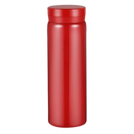 Small Thermos Flasks Stainless Steel - Cute Water Bottle, Vacuum Insulated Bottle for Hot and Cold Drinks (BPA Free, Red, 280 ml)