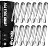 Walfos Mini Tongs - 12 Pack Small Serving Tongs, 4.25