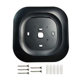 CAMGJORT Black Thermostat Decorative Wall Plate Bracket Compatible with New 2022 Ecobee Smart Thermostat Premium & 2022 Ecobee Smart Thermostat Enhanced (1 Pack)