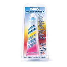 Iosso Metal Polish 1 Pound – Removes Oxidation Tarnish Rust Water Spots – Safe for Metals, Porcelain, Hard Plastics & Painted Surfaces – Easy Rub On Buff Off Finish Lasts For Months