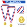12 Pack Basketball Medals, Metals Gold Award Medals Basketball Trophy