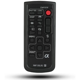 Replacement Remote Control RMT-DSLR2 Compatiblle for Sony Interchangeable Lens Digital Camera RMT-DSLR2 A6500 A6300 A6000 NEX-7 6 5 A99 ILCE-7M3 A77M2 A99M2 A99 NEX-7 6 5 ILCE-7M3 ILCE-7M3K