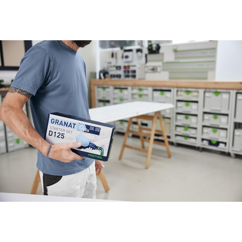 Festool Abrasives Granat D125 GR-Set