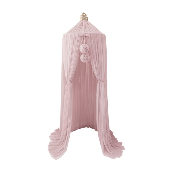 Spinkie Dreamy Canopy Sets In Pale Rose/Gold, Mini Poms