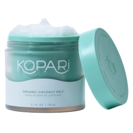 Kopari Kopari Organic Coconut Melt | Multi Purpose Skin Moisturizer, 100% Unrefined Coconut Oil Skin Care For Body, Hair, Face | Vegan, Cruelty Free, Paraben & Sulfate Free | 5.1 Oz