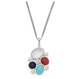 Jewels by Leonardo 017922 Women's Necklace with Pendant and Pendant Stainless Steel, Stainless Steel, No Gemstone