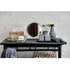 Lene Bjerre Portia Soap Dish Grey Silver Ceramic Zinc Alloy