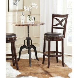 Safavieh Home Collection Santino Sierra Brown 29-inch Bar Stool