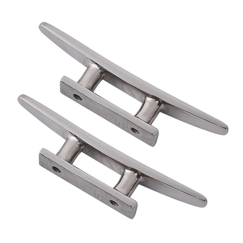 DONGKER 2PCS Boat Cord Hook Bases,Stainless Steel Boat Mooring Hooks