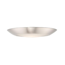 Maxim Diverse - 7.5 Inch 15W 1 LED Flush Mount-Satin Nickel Finish-3000 Color Temperature
