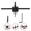 Adjustable Circle Hole Cutter Saw Kit Wood Drill Bit Saw