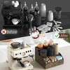 Kssiaz Kssiaz Coffee Station Organizer for Countertop, Wood Coffee Bar