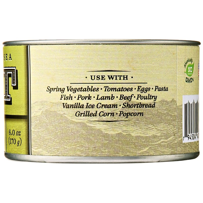 BEAUTIFUL BRINY SEA Rosemary Sea Salt, 4 OZ