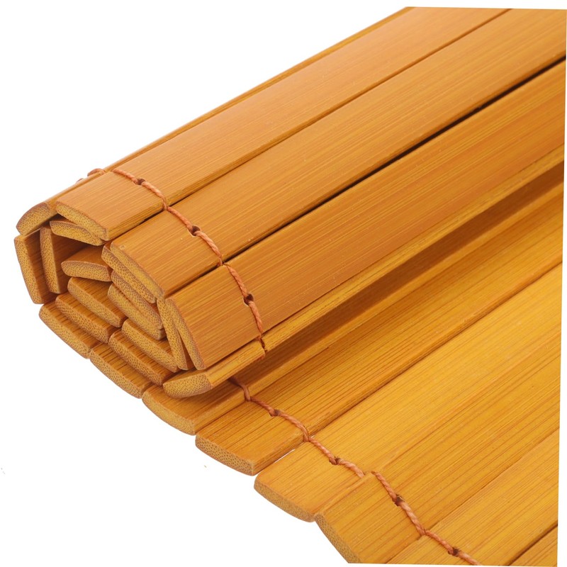 EXCEART 1 Bamboo Calligraphy Coaster Detail Carve Touch Chinese Bamboo