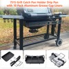 QuliMetal 99250 Grease Tray with 7515 Catch Pan and Holder