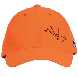 EDTREK Elite Youth High Performance Hunting Hat - Boys Girls Kids Camo Hat and Blaze Orange Baseball Cap (Blaze Orange)