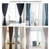 Xderlin - Abrazaderas para cortinas con cierre magnético para el