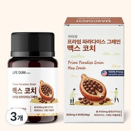 [정품] 미국산 파라다이스 그레인 버닝 프라임 맥스코치, 60정, 3개 [Genuine] US Paradise Grain Burning Prime Max Coach, 60 Tablets, 3 Packs