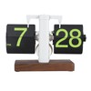 Digital Flip Clock 12h Single Sided Large Numbers Automatic Retro