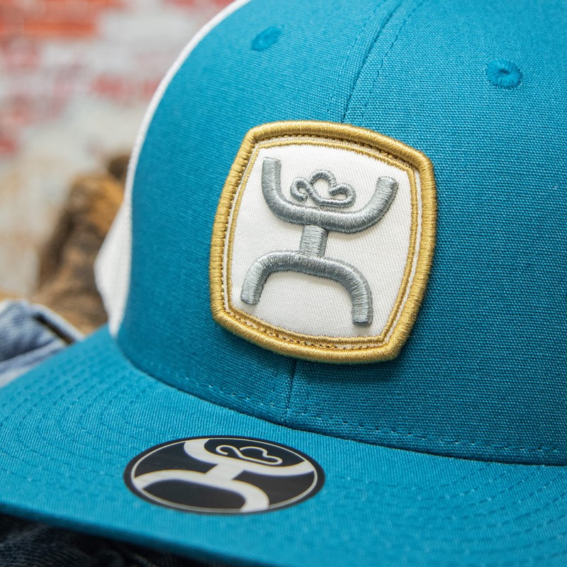 HOOEY Zenith Adjustable Snapback Trucker Mesh Back Hat with Logo