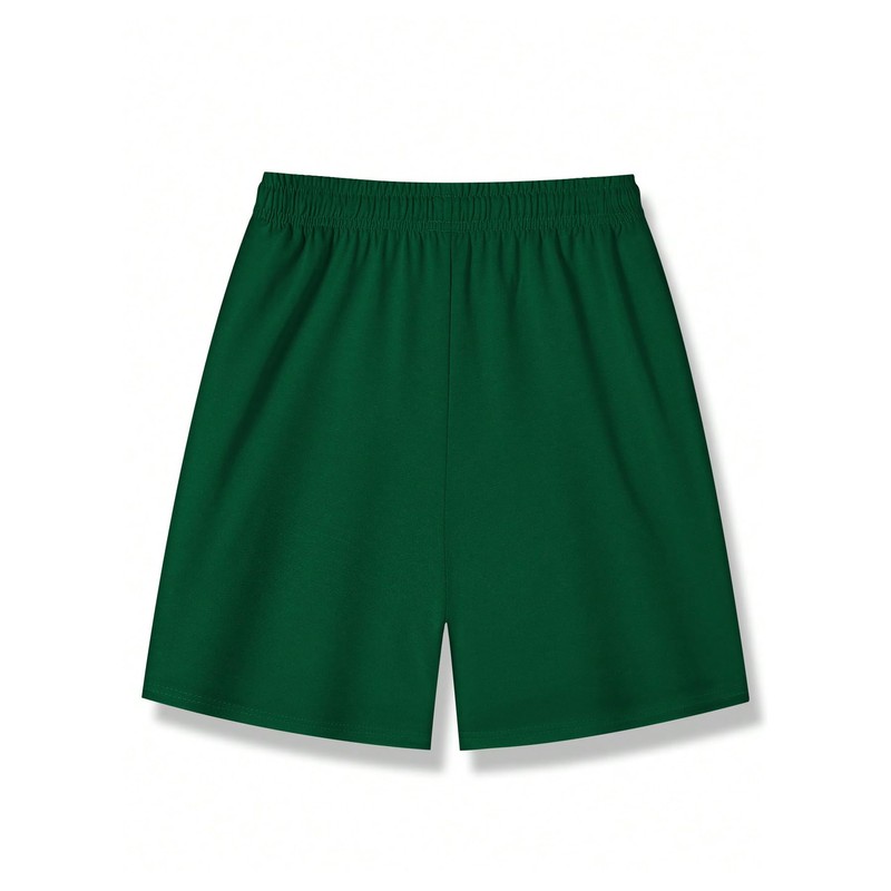 VIPWOLF - Pantalones cortos con estampado de cruz para hombre,