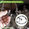HOPESPANNER ABS Wheel Speed Sensor Front Right ABS Sensor Anti-lock
