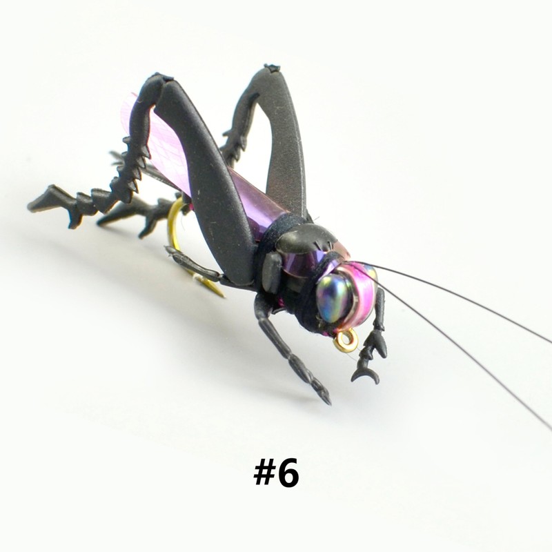 YAZHIDA Fly Fishing Flies, Simulated Insects, (Cricket)