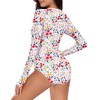 Century Star Long Sleeve Swimsuits Women Rash Guard Surfing Modest
