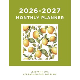 2026–2027 Monthly Planner | 2-Year Inspirational Calendar Organizer: Large Monthly Layout | Goal Setting | Notes | Holidays | Perfect for Home, School & Office | January 2026 – December 2027