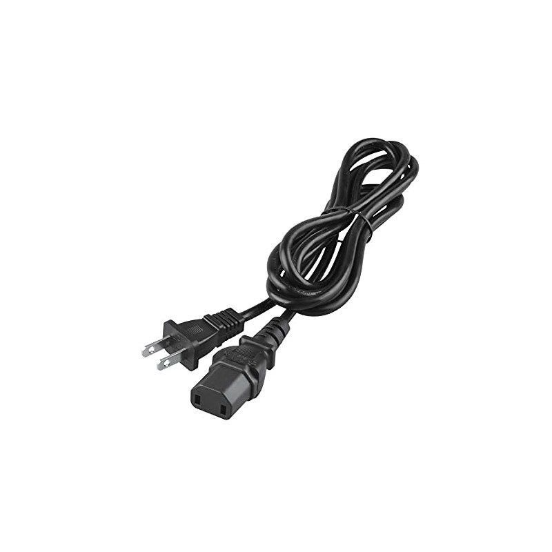 PKPOWER 2-Prong AC Power Cord Cable Lead Replacement for Model