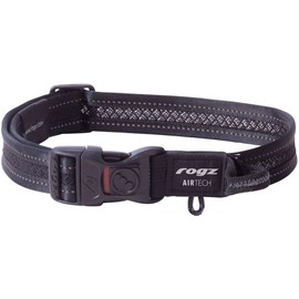 Rogz Airtech Classic Dog Collar Large - Nightsky Black