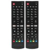 【Pack of 2】 Cerepros Universal TV Remote Control for All